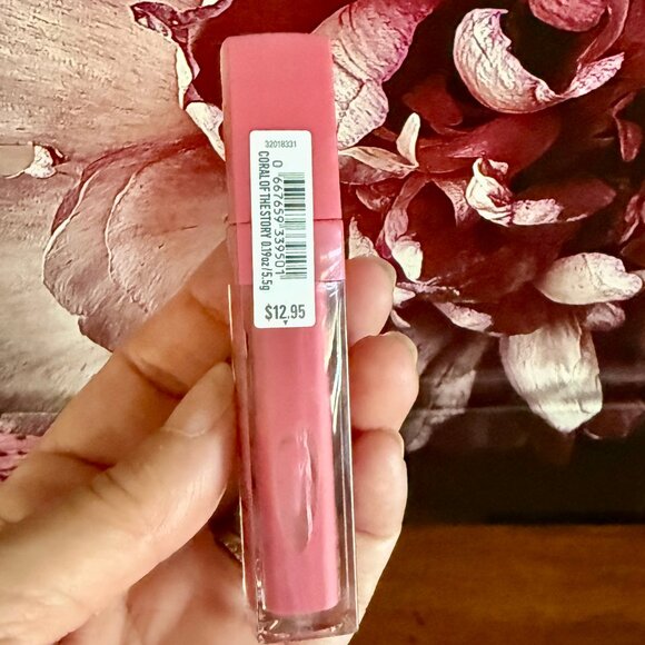 NEW CORAL OF THE STORY Plumping Lip Gloss Bath and Body Works - Picture 2 of 2